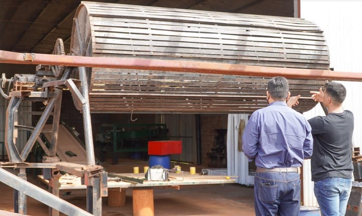 San Vicente: fábrica de harina de mandioca ampliará producción industrializada con apoyo del IFAI