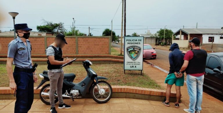 Intentó vender una moto robada en Posadas y terminó preso