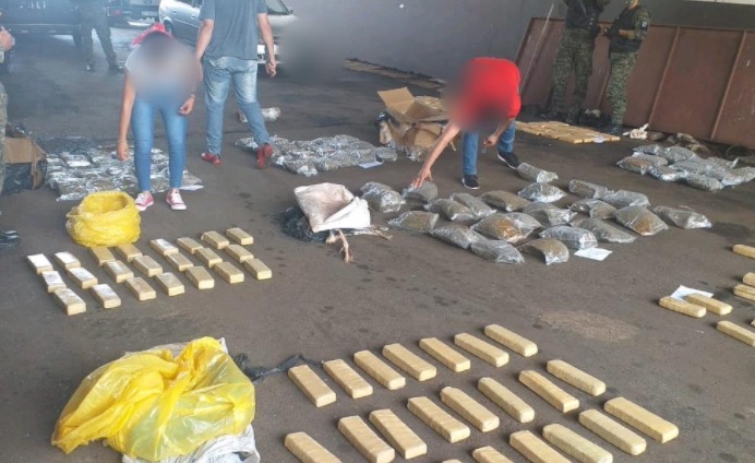 Secuestraron más de 275 kilos de marihuana valuados en 26 millones de pesos en Posadas