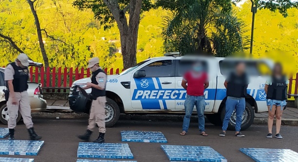 El Soberbio: Prefectura secuestró un cargamento de cigarrillos valuado en casi 900 mil pesos