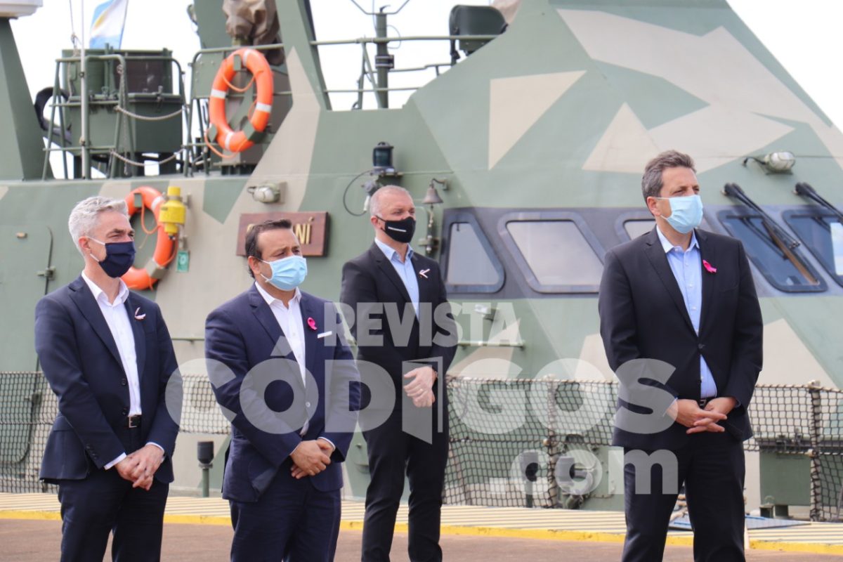 Con la presencia de Meoni y Massa, Nación anunció inversión millonaria para el puerto de Posadas