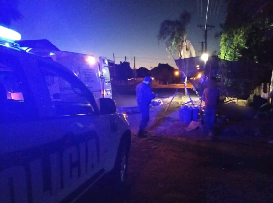 San Javier: motociclista despistó, chocó un basurero y murió