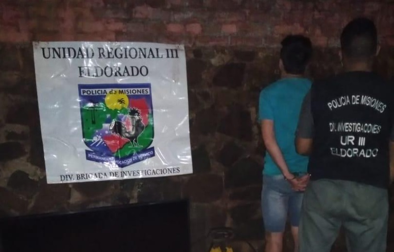 Eldorado: detuvieron a "Peka" por robar a un vecino del km 11