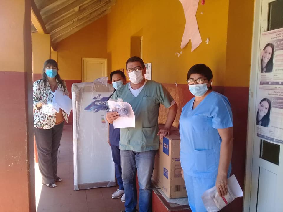 El hospital de Campo Viera y Centros de Salud recibieron equipamientos para fortalecer la atención 1 2 - entrega de equipamiento hospital y caps de campo viera 2 - 1