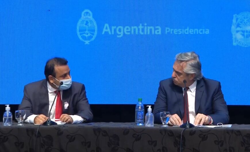 Herrera Ahuad a Fernández: “Queremos que Misiones sea un polo de desarrollo productivo, tecnológico y exportador”