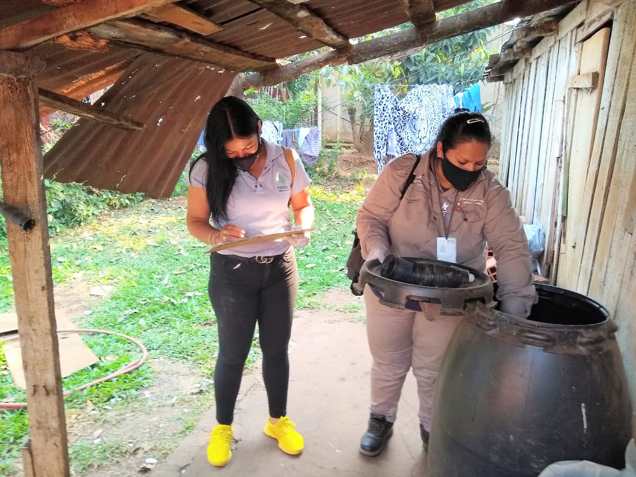 Interbrote: fuerte operativo de descacharrado y concientización sobre el dengue en Posadas