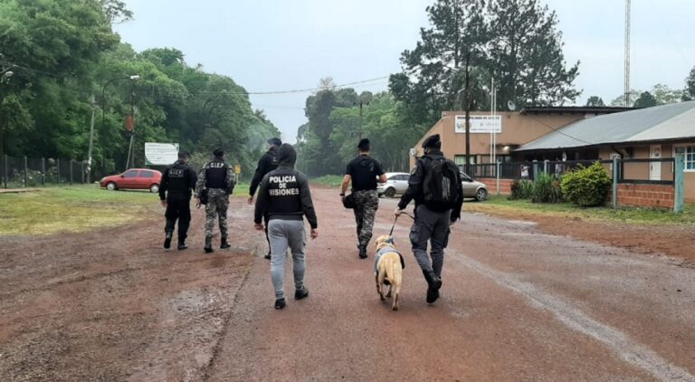 Prevención: policías y penitenciarios realizaron operativo rural en Loreto
