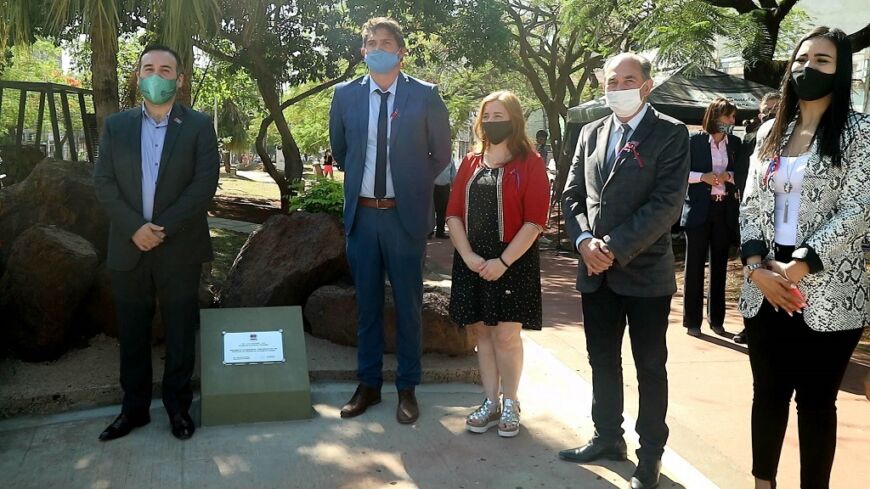 Posadas celebró su 150° Aniversario y se descubrió una placa en reconocimiento a los orígenes de la ciudad