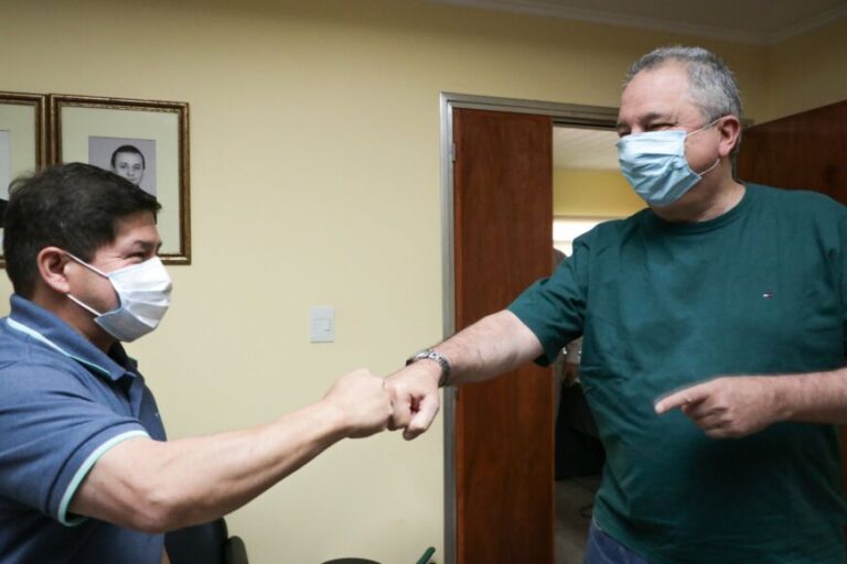 Passalacqua y Alarcón repasaron estrategias de atención integral de la salud en Misiones