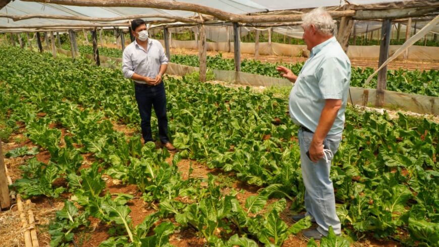 En el marco de acciones con los municipios, el IFAI evaluó proyectos productivos en Andrade