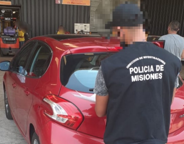 Posadas: recuperaron un automóvil adulterado que era ofrecido a la venta por redes sociales