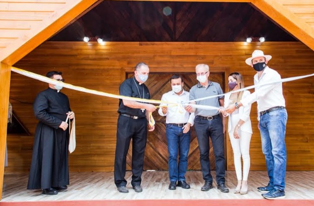 Inauguraron la nueva capilla ecológica en Paraje Integración