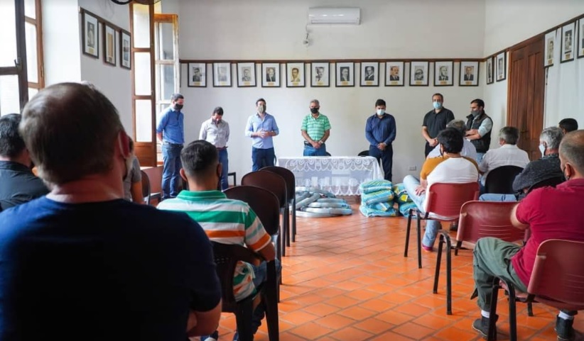 IFAI y el Agro entregaron insumos a productores de Concepción de la Sierra
