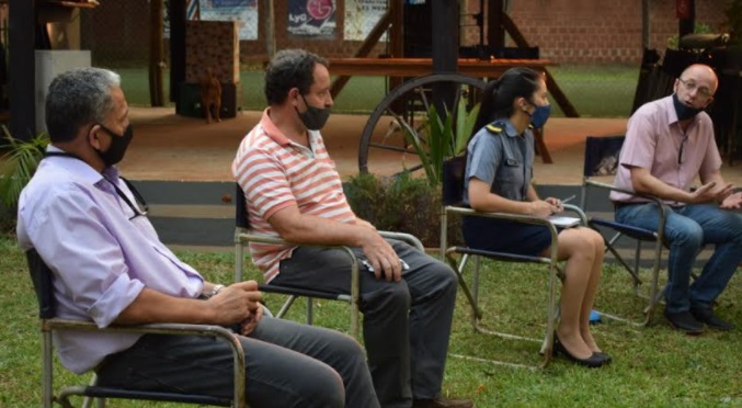 Inseguridad: Penayo se reunió con vecinos de Villa Lanús para tratar la problemática