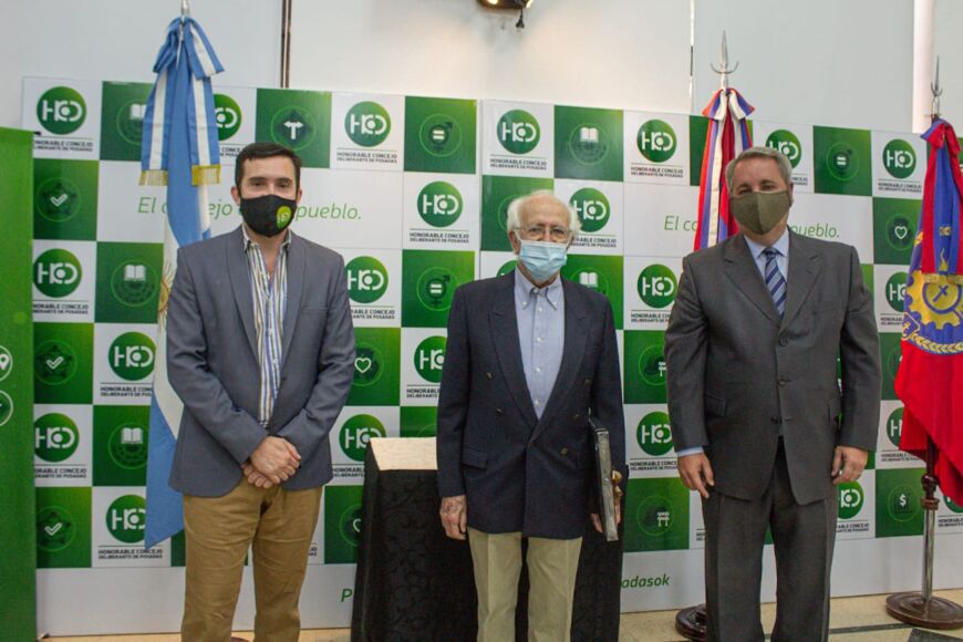 Destacan los aportes que realizó a Posadas el ex gobernador Ricardo Barrios Arrechea