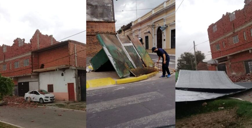 Frente de tormenta provocó estragos en Corrientes
