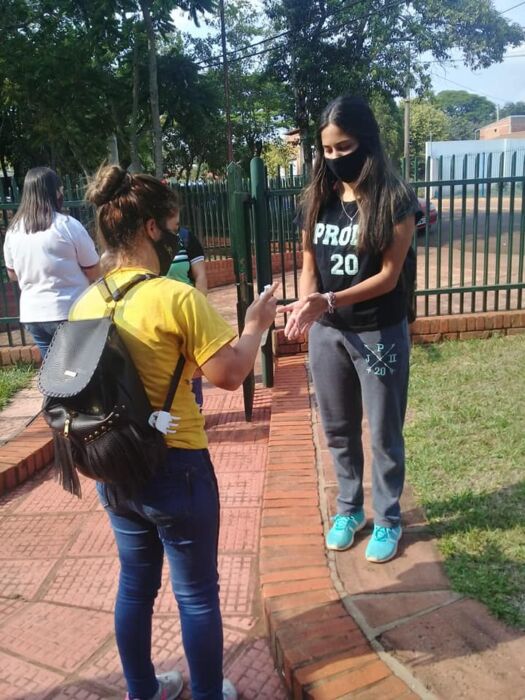 Coronavirus: continúan los controles sanitarios en escuelas misioneras 4 8 - epet N%C2%B049 Garupa - 7