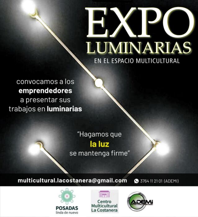 Convocan a emprendedores para participar de la Expo Luminaria en la costanera de Posadas