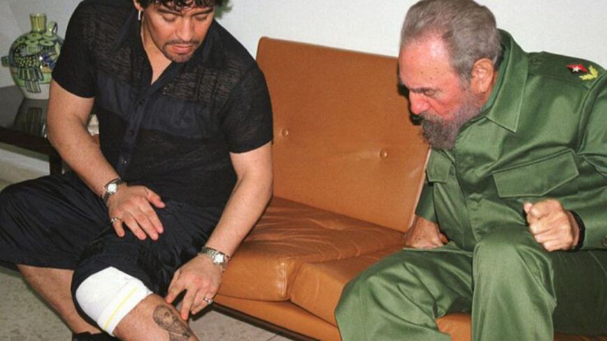 Maradona murió el mismo día que su amigo Fidel Castro