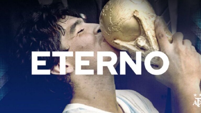 El sentido mensaje de la Selección Argentina para despedir a Maradona
