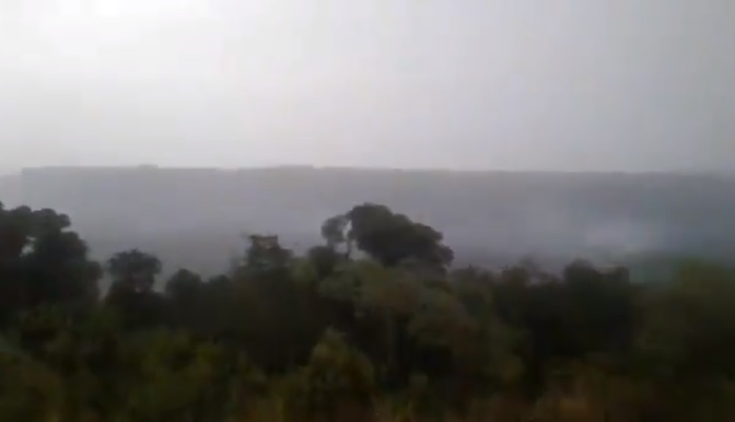 Buena noticia: la lluvia llegó a la reserva Yabotí y a otros sectores afectados por los incendios