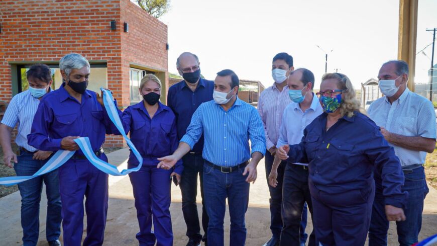 Autoridades del IFAI acompañaron al Gobierno provincial en la inauguración del Parque olero en Posadas