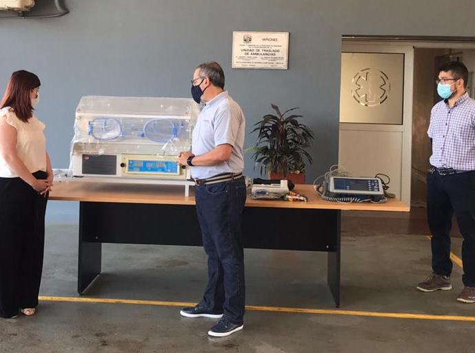 Entregaron equipos para las áreas de emergencias de San José, Candelaria y Concepción de la Sierra 1 2 - Concepcion - 1