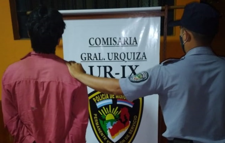 Detuvieron a un hombre acusado de violencia familiar en General Urquiza