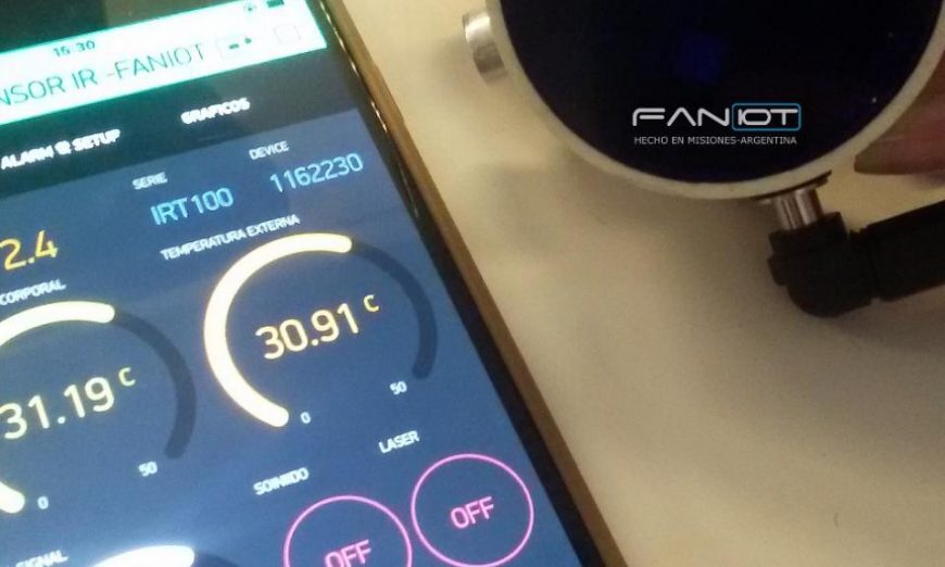 VIVO: Inauguran en Misiones la primera fábrica de termómetros infrarrojos de Argentina