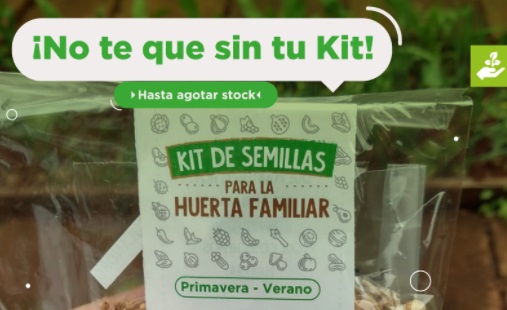 Entregan kits de semillas a familias obereñas