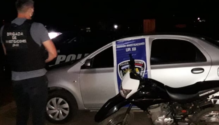 Irigoyen y Puerto Rico: recuperaron motocicletas robadas y arrestaron a un joven