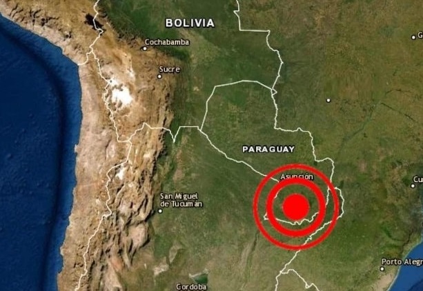 Un sismo en Paraguay fue cerca de Misiones