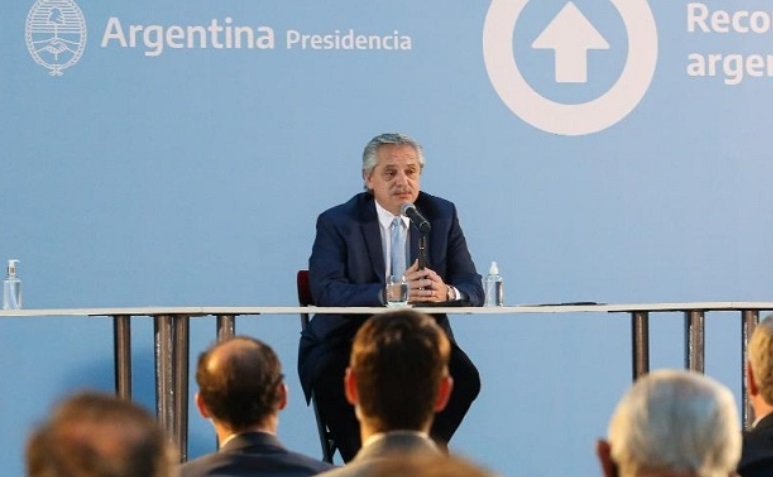 Fernández: "Argentina necesita que la inversión privada venga, desarrolle proyectos y dé trabajo"