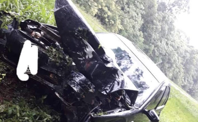 Automovilista perdió el control de su vehículo y chocó contra un árbol en  Iguazú