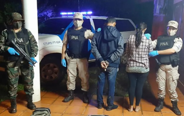 Secuestraron cargamento de marihuana y detuvieron a dos personas en Puerto Leoni