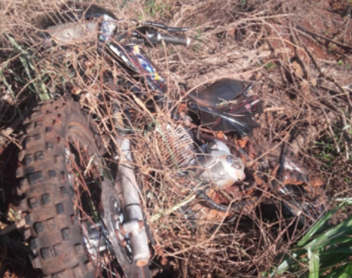 Tragedia en Tres Capones: motociclista falleció tras despistar sobre la ruta 201