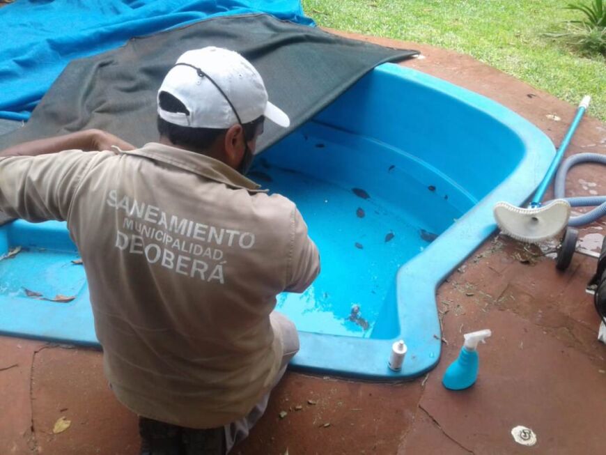 Dengue: tareas de prevención y monitoreo de ovitrampas en Oberá