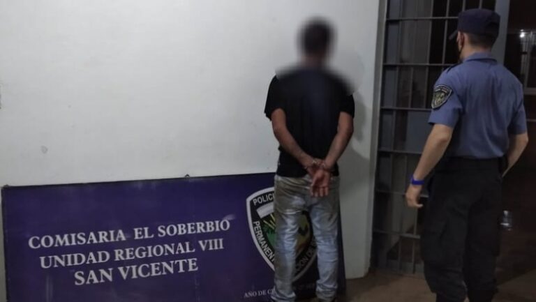 Detuvieron a dos hombres por hechos de violencia en El Soberbio y Puerto Rico