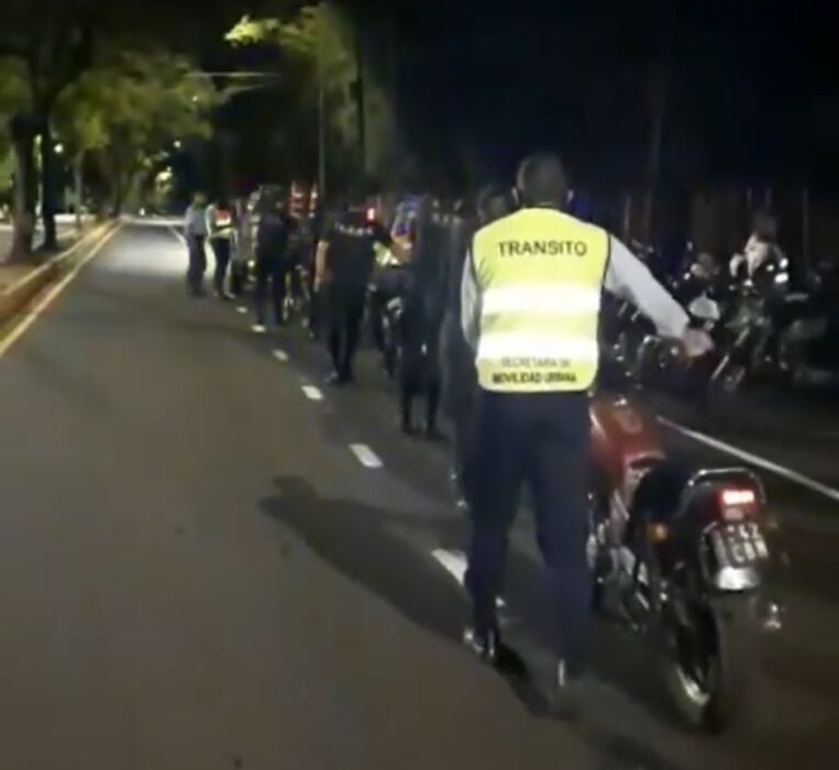 En un operativo policial, secuestraron 20 motocicletas en Posadas