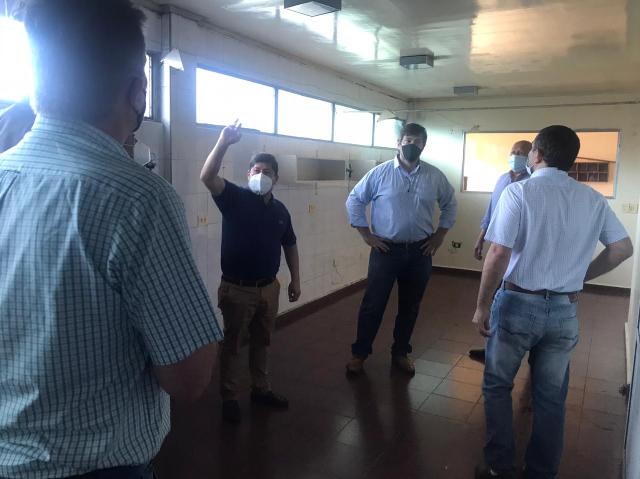 Avanza la puesta en marcha de la Unidad de Cuidados Intensivos en el Samic de Alem 1 2 - recorrida obra alem 3 - 1