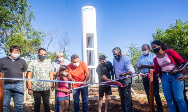 Unas 100 familias de Garupá fueron beneficiadas con una nueva red de agua potable