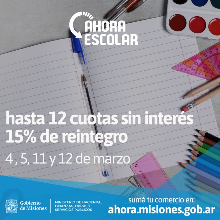 Ahora Escolar 1 - 5