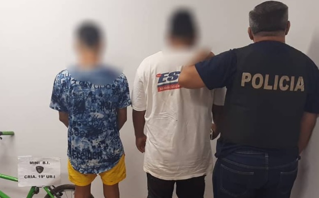 Detuvieron a dos hombres acusados de robar en una vivienda del barrio Itaembé Guazú de Posadas