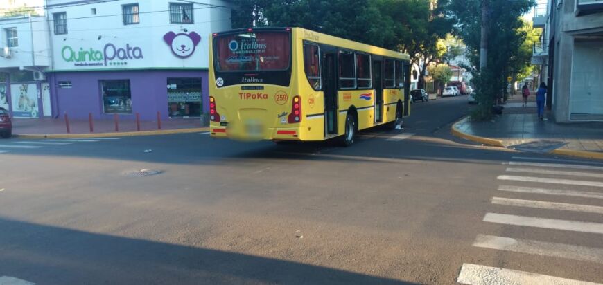 Peatón murió tras al ser embestido por un colectivo en Posadas