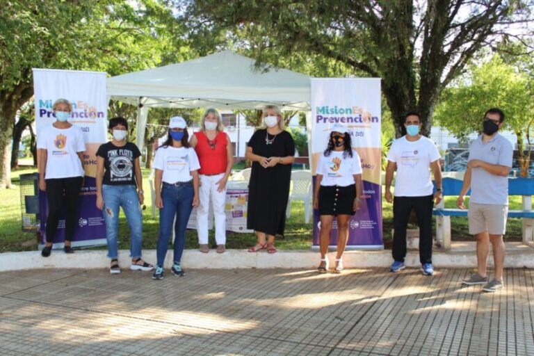 MisioneEs Prevención: realizaron actividades recreativas en San Javier