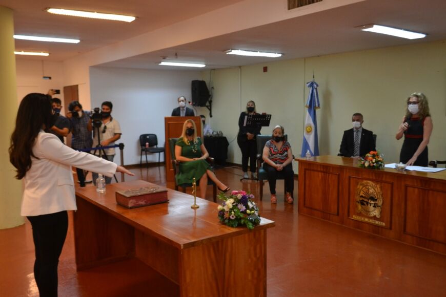 Prestaron juramento dos magistrados que se desempeñarán en Posadas y Garupá