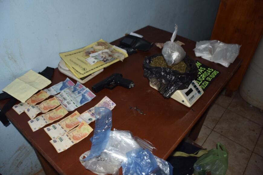 Nuevo "kiosco" de marihuana desbaratado en Posadas: hay un detenido