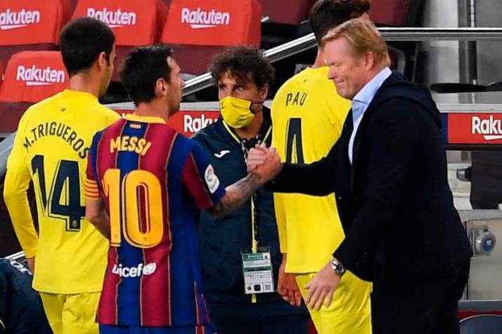 Koeman y su enojo por el caso Messi: "Él ha hecho grande al Barcelona"
