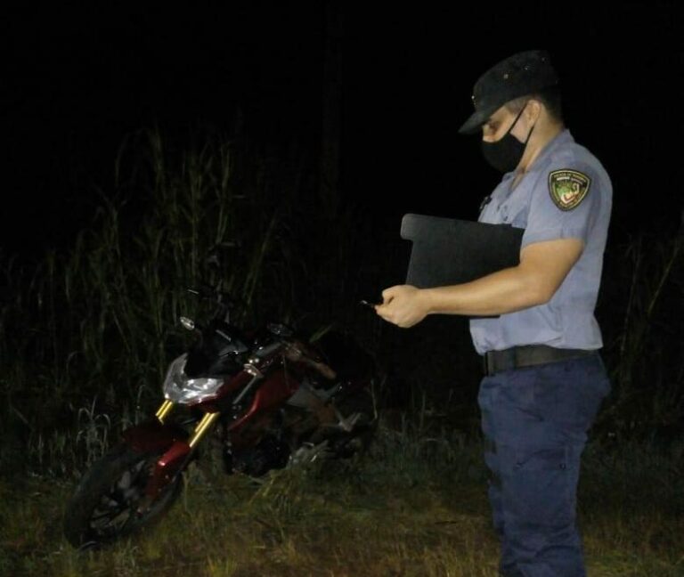 Puerto Rico: un motociclista alcoholizado despistó y luego fue detenido