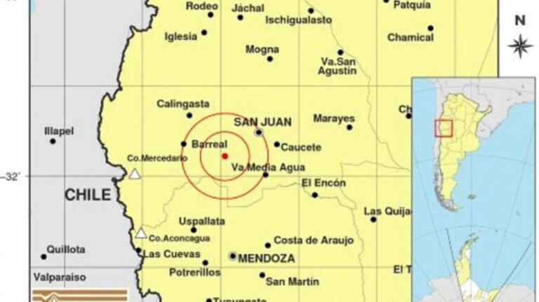 Nuevo sismo de 5 grados se sintió en San Juan